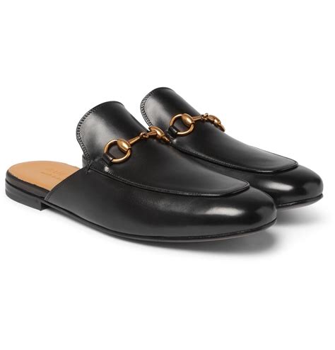 gucci slip-ons men's|gucci backless loafers men.